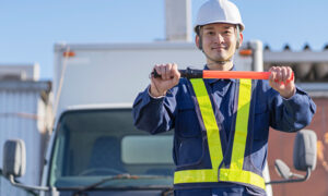 基本動作と誘導合図の反復練習